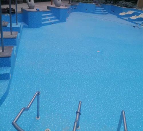 北京室內溫泉改造游泳池pvc防水膠膜材料案例
